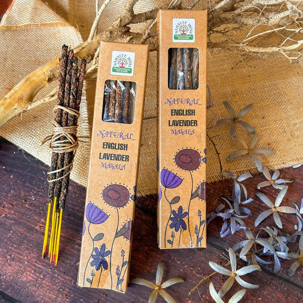 Sugandha English Lavender Smudge Incense Sticks - Pack Of Two