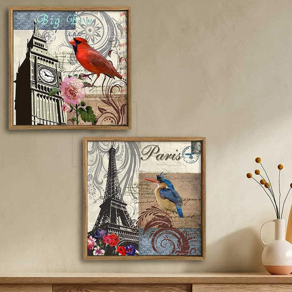 Buy Hopkins Wall Art - Set Of Two Wall Art & Paintings from Vaaree