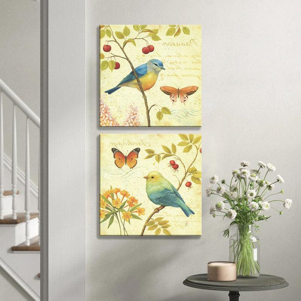 Buy Gilroy Floral Wall Art - Set Of Two Wall Art & Paintings from Vaaree