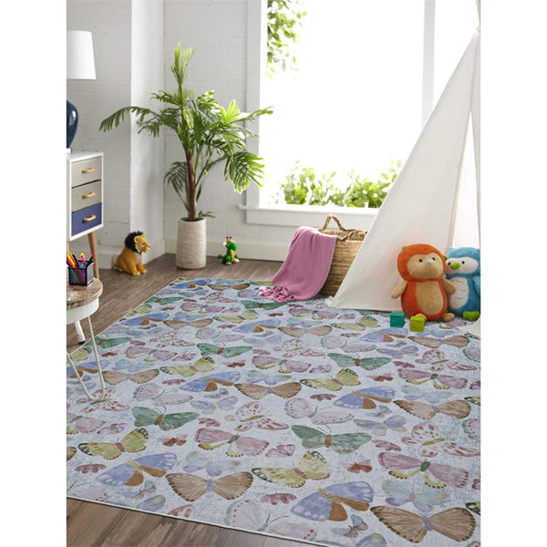 Buy Butterfly Orchard Carpet Carpet from Vaaree