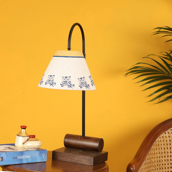 Buy Rajat Wooden Table Lamp Table Lamp from Vaaree