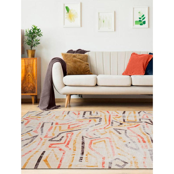 Buy Zubid Abstract Carpet - Multicolor Carpet from Vaaree