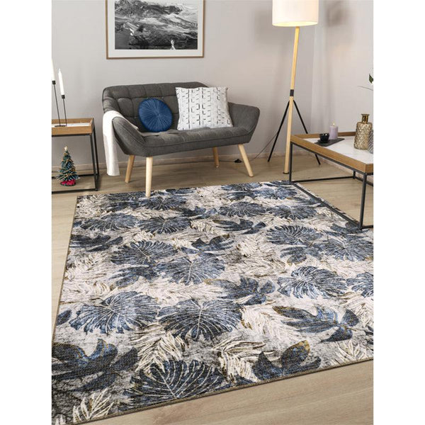 Buy Fariyah Floral Carpet - Blue Carpet from Vaaree