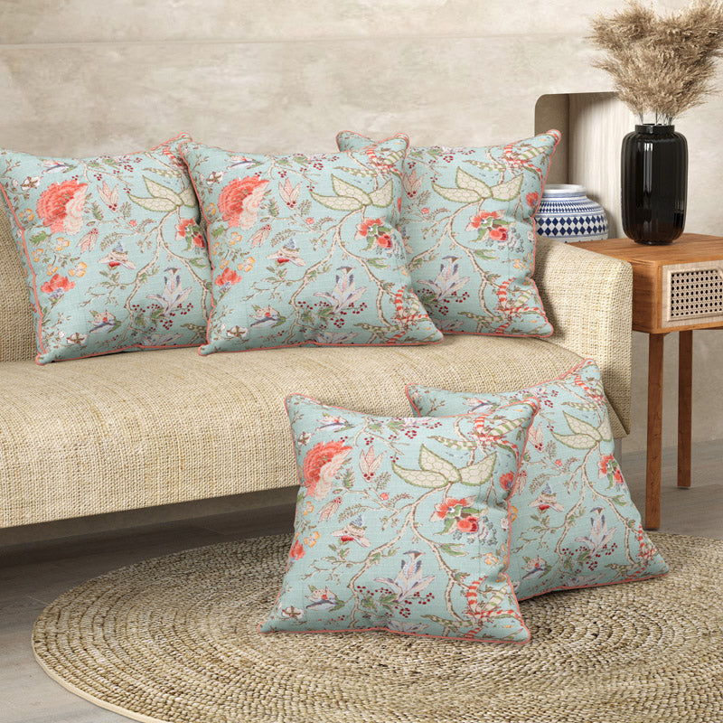 Buy Miyori Cushion Cover - Set Of Two Cushion Cover Sets from Vaaree