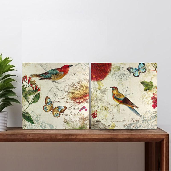 Buy Bird Etch Wall Art Wall Art & Paintings from Vaaree