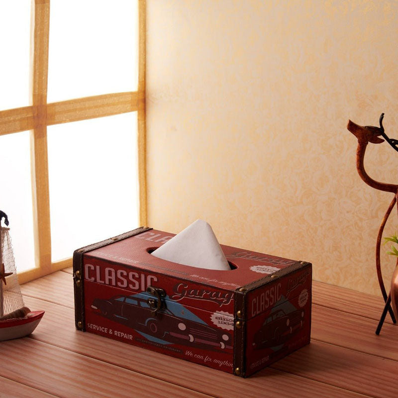 Buy Classic Garage Tissue Box Tissue Holder from Vaaree