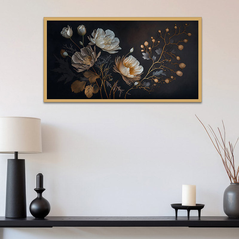 Buy Eirá Floral Wall Painting With Frame Wall Art & Paintings from Vaaree