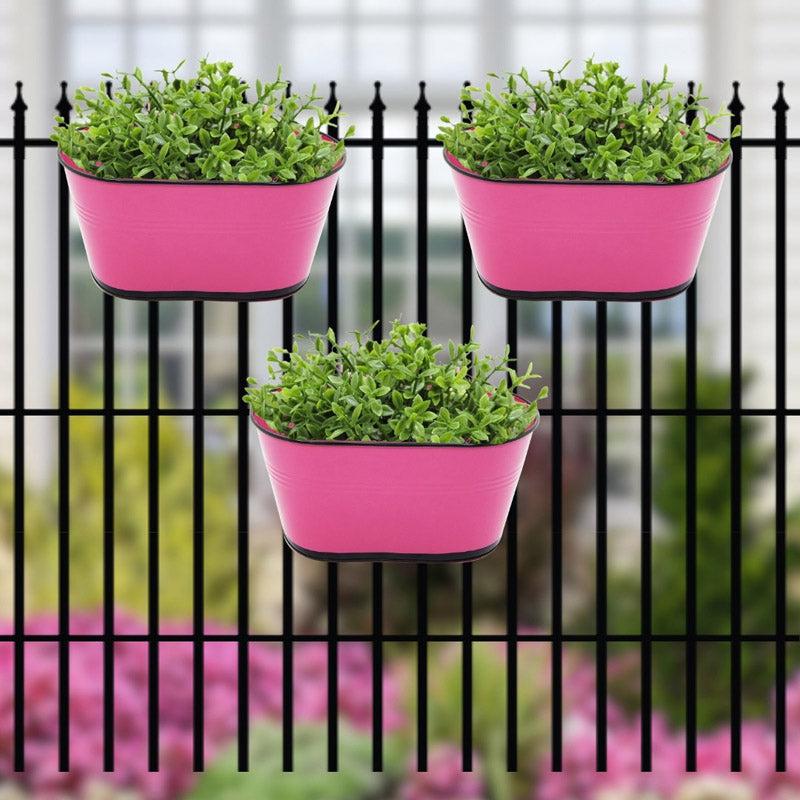 Buy Blossom Nest Planter (Pink) - Set Of Three Pots & Planters from Vaaree