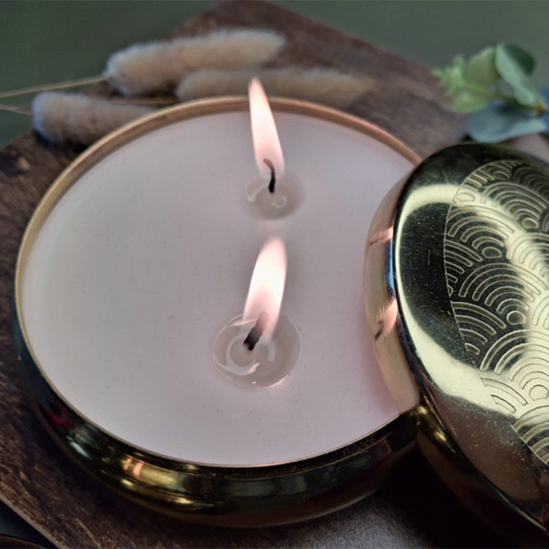 Buy Luxa Sage & Oudh Scented Candle Candles from Vaaree