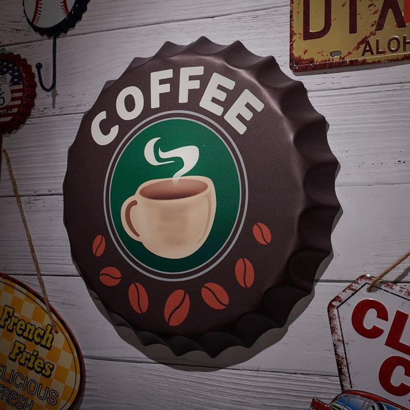 Buy Coffee Bottle Cap Wall Accent Wall Accents from Vaaree