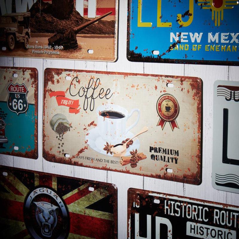 Buy Coffee Premium Quality Sign Plate Wall Accent Wall Accents from Vaaree