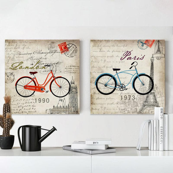 Buy Cycle Story Wall Art Wall Art & Paintings from Vaaree