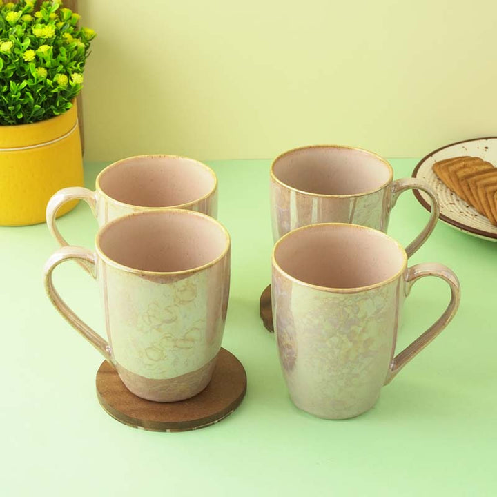 Buy Holographic Ceramic Mug (400 ML) - Set Of Four at Vaaree online | Beautiful Mug & Tea Cup to choose from