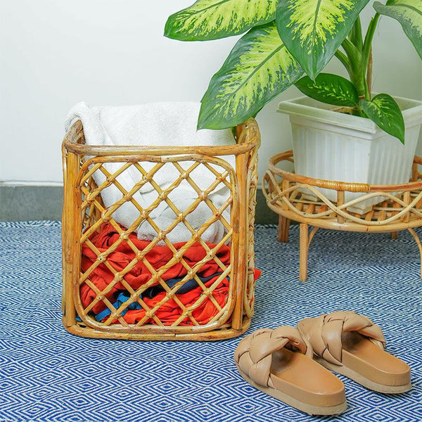 Buy Emi Rattan Laundry Basket Laundry Basket from Vaaree