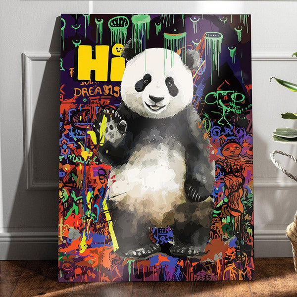 Buy Hi Panda Wall Art Wall Art & Paintings from Vaaree