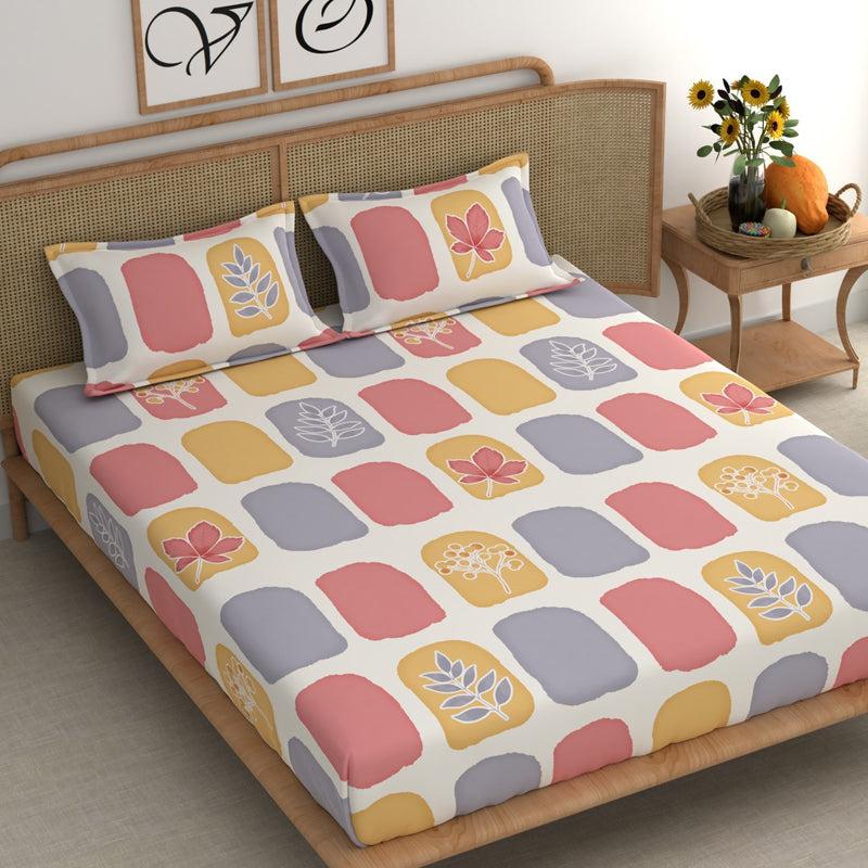 Bedsheets - Pinteresty Doodle Printed Bedsheet