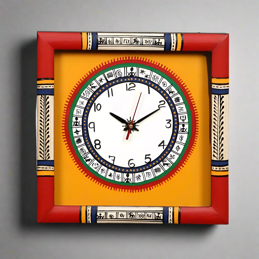 Wall Clock - Dosera Warli Wall Clock