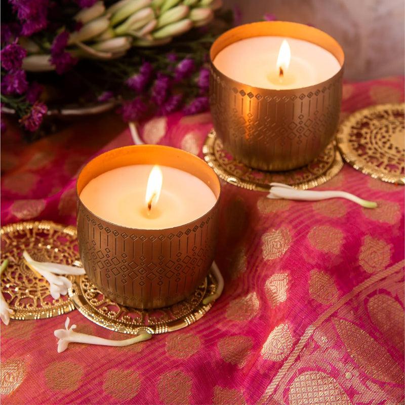 Buy Mitha Sage & Oudh Scented Candle Candles from Vaaree