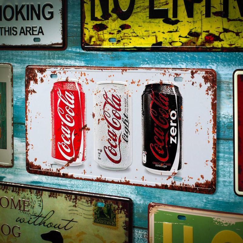 Buy Coca Cola Cans Wall Accent Wall Accents from Vaaree