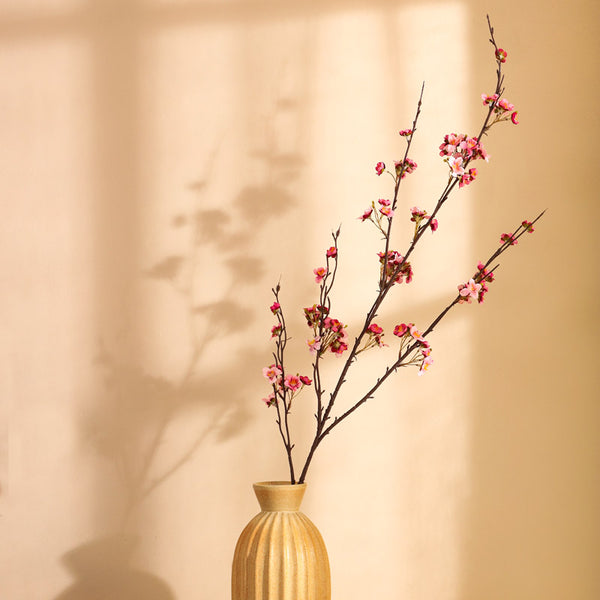 Buy Faux Realistic Cherry Blossom Stick - Pink Artificial Flowers from Vaaree