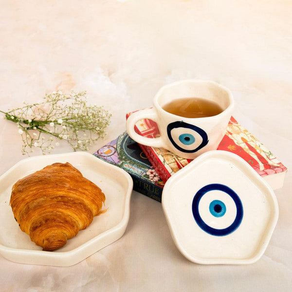 Buy Evil Eye Protect Breakfast Set - Three Piece Set Gift Box from Vaaree