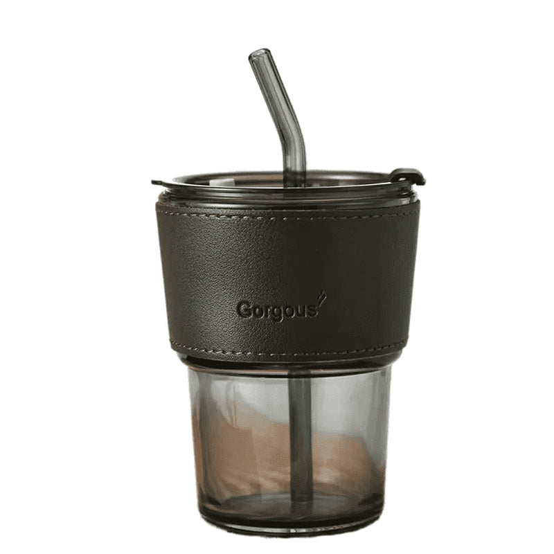 Sipper - Gorgeous Grip Sipper Tumbler (450 ML) - Black