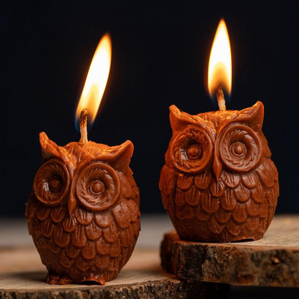 Buy Owl Brood Coffee Scented Candle - Set Of Two Candles from Vaaree