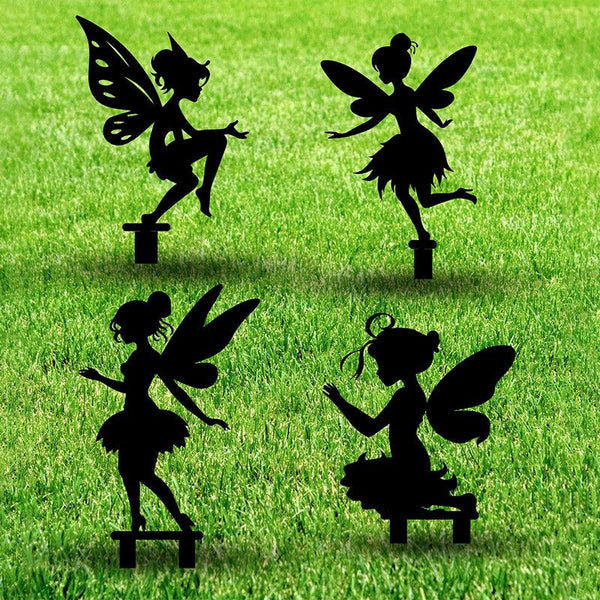 Buy Fairy Dwell Garden Stake - Set Of Four Garden Stake from Vaaree