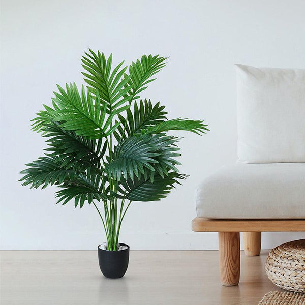 Faux Everlasting Areca Palm Plant With Pot - 2.7 Feet