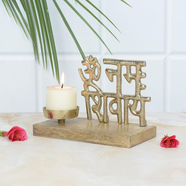 Buy Nama Shivaya Festive Tealight Candle Candle Holders from Vaaree