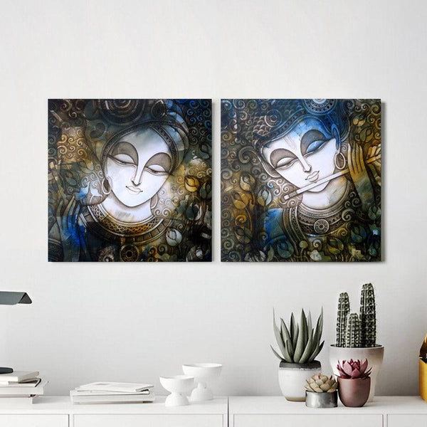 Buy Radhe Krishna Wall Art Wall Art & Paintings from Vaaree