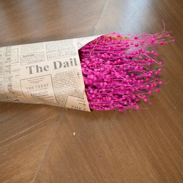 Buy Amora Fax Dried Flower Bunch - Pink Artificial Flowers from Vaaree