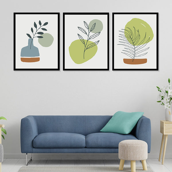 Buy Ella Wall Art - Set Of Three Wall Art & Paintings from Vaaree