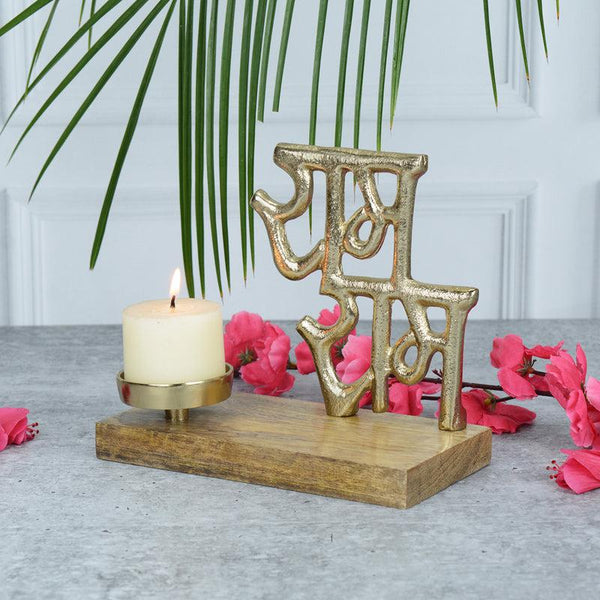 Buy Ram Naam Festive Tealight Candle Candle Holders from Vaaree