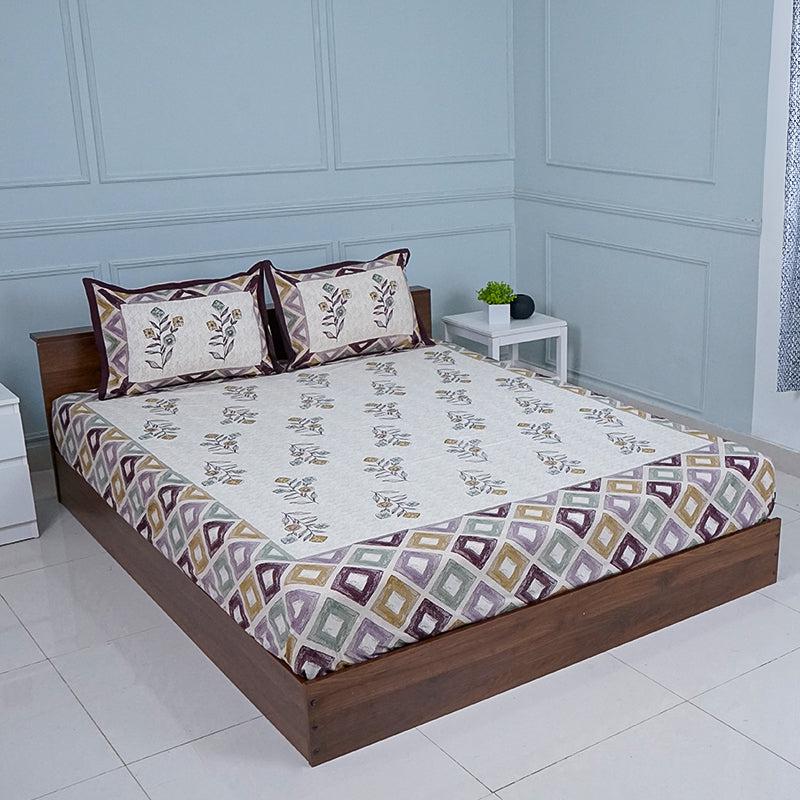 Buy Aryav Ethnic Bedsheet Bedsheets from Vaaree