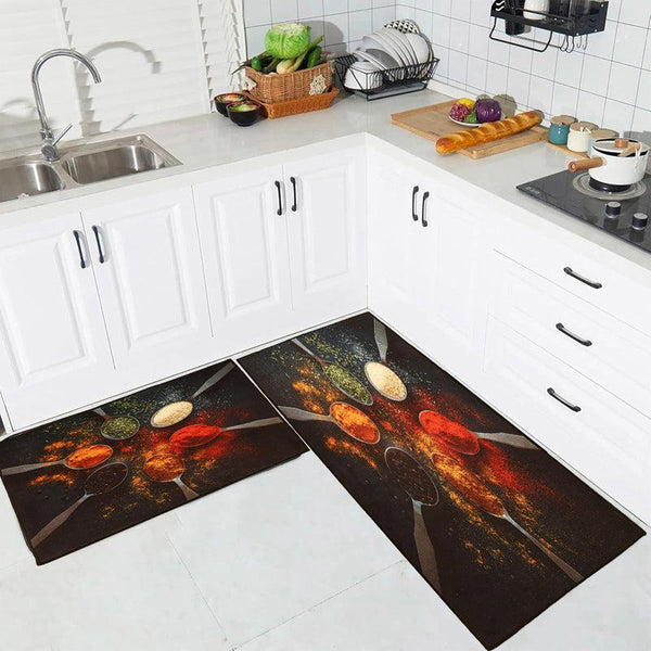 Buy Spice Splash Kitchen Runner Rug - Set Of Two Runner Rug from Vaaree