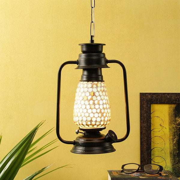 Buy Navina Mosaic Lantern Ceiling Lamp - Black Ceiling Lamp from Vaaree