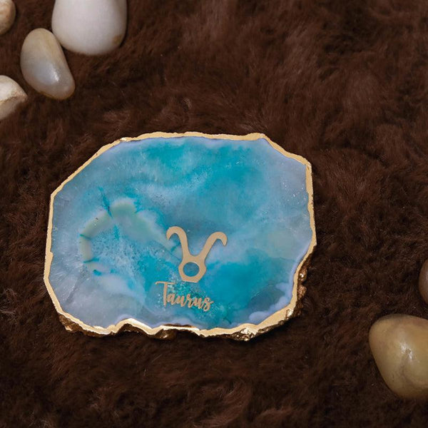 Buy Taurus Agate Coaster - Turquoise Coasters from Vaaree