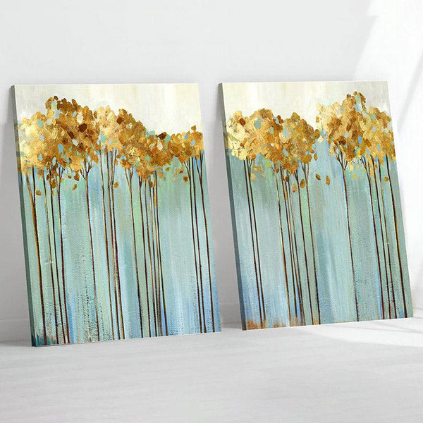 Buy Briar Abstract Wall Art - Set of Two Wall Art & Paintings from Vaaree