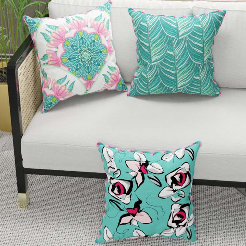 Buy Eba Cushion Cover - Set of Three Cushion Cover Sets from Vaaree