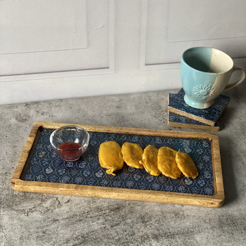 Buy Evanya Ethnic Serving Tray Platter from Vaaree