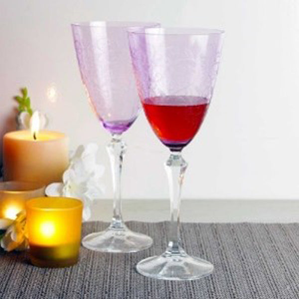 Buy Ezab Wine Glasses (385 ML) - Set of Six Wine & Champagne Glasses from Vaaree