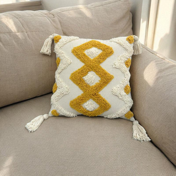 Buy Minerva Tufted Cushion Cover Cushion Covers from Vaaree