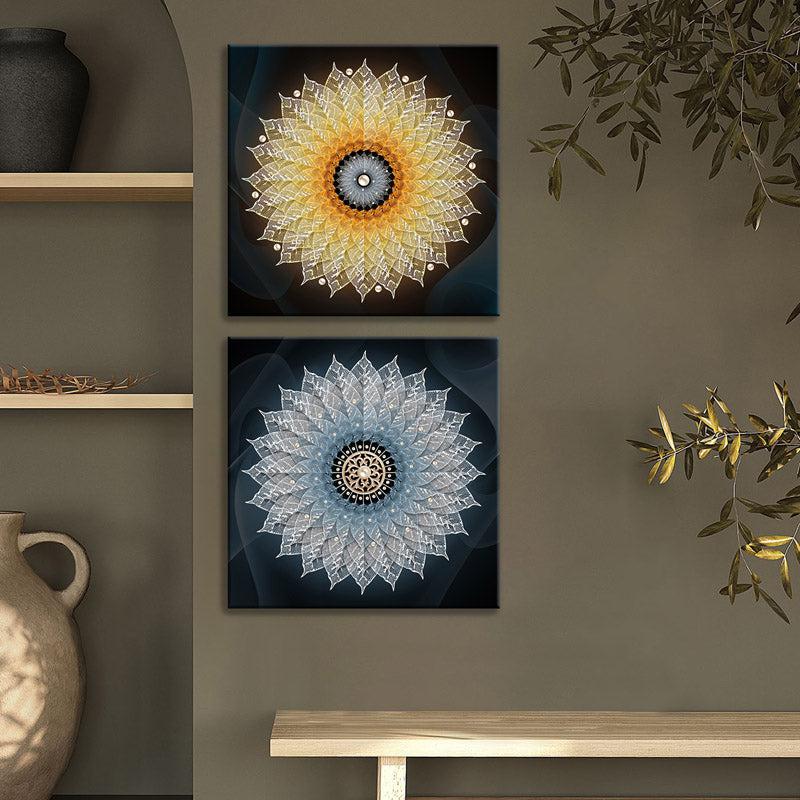 Buy Bilene Floral Wall Art - Set Of Two Wall Art & Paintings from Vaaree