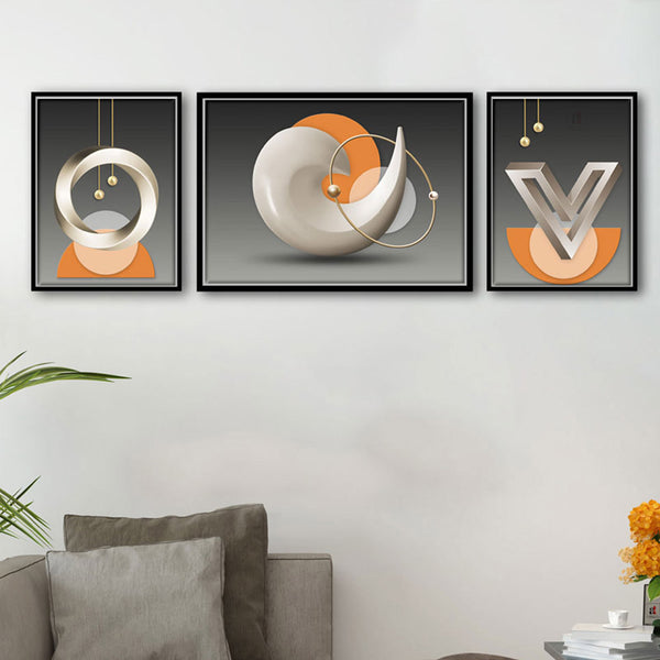 Buy Ginger Wall Art - Set Of Three Wall Art & Paintings from Vaaree