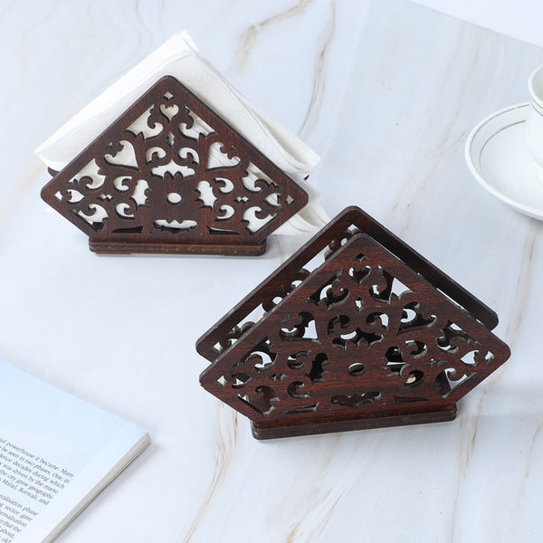 Buy Nuja Napkin Holder - Set Of Two Tissue Holder from Vaaree