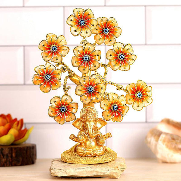 Buy Ganapati Feng Shui Tree Of Life Showpiece Showpieces from Vaaree