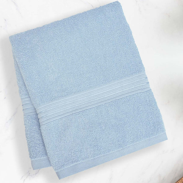 Buy Micro Cotton LuxeDry Solid Bath Towel - Ice Blue Bath Towels from Vaaree