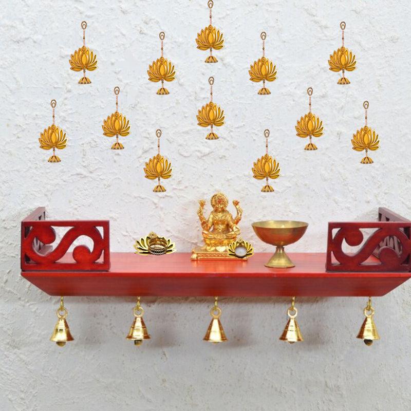 Buy Kamal Sima Latkan (Yellow) - Set Of Twelve Latkans from Vaaree