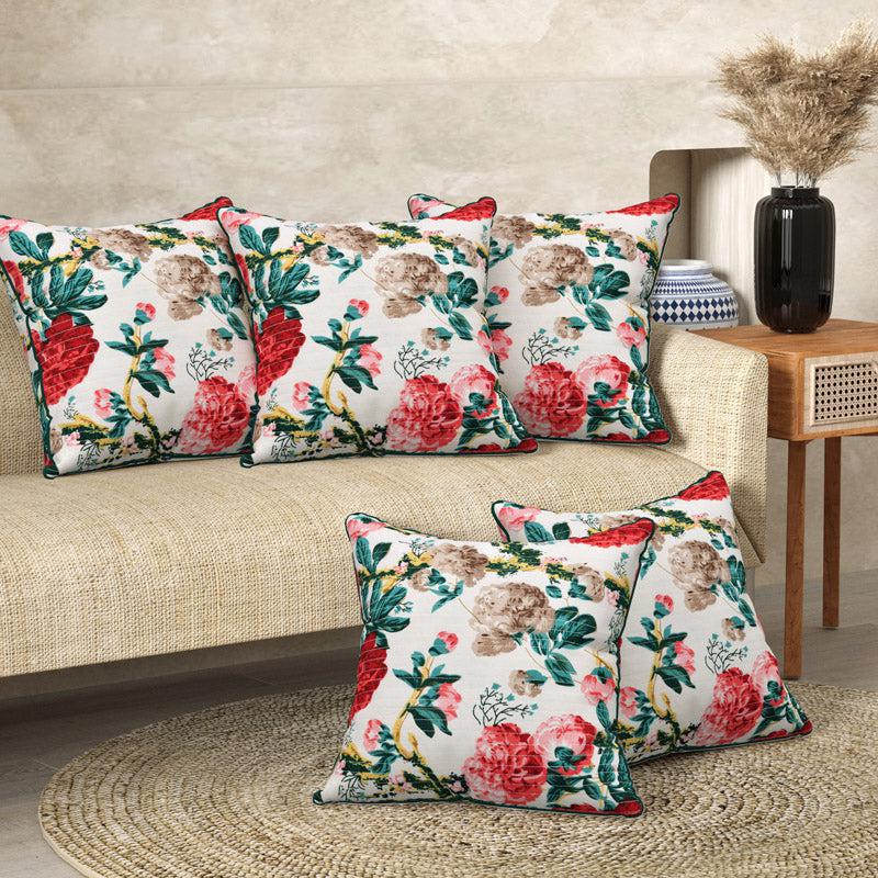 Buy Mansa Floral Cushion Cover - Set Of Two Cushion Cover Sets from Vaaree